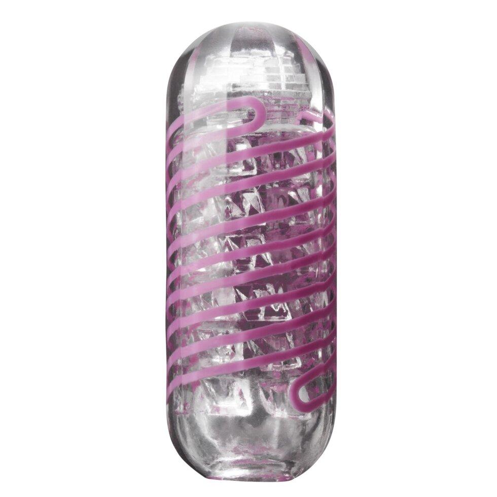 Мастурбатор Tenga Spinner 06 Цегла з еластичною стимулюючою спіралі всередині