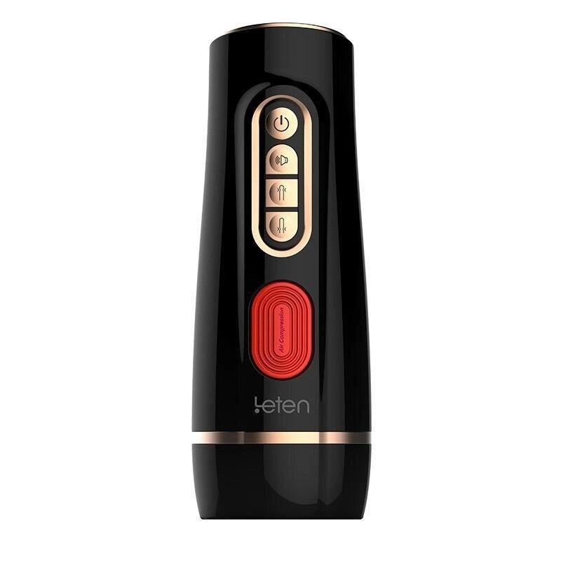 MasterBator Leten Masturbator V3 з вібрацією, голосом та автоматично змінною жорсткістю каналу, фото 1