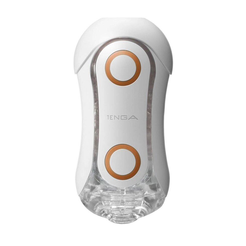 Мастурбатор Tenga Flip Orb - помаранчевий збій, зі зміненим стисненням, із стимулюючими кульками всередині
