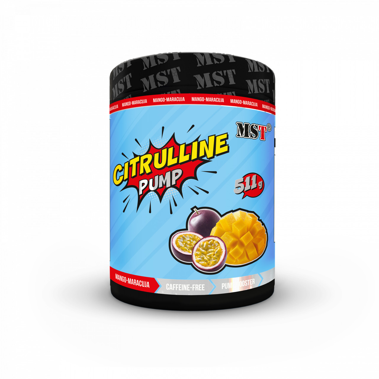 Амінокислота MST CITRULINE Pump Вкус : Mango Maracuja 512 грам