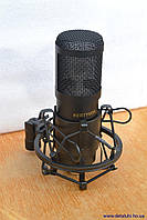 Студийный конденсаторный микрофон c металлическим пауком BM800 - черный, черная сетка