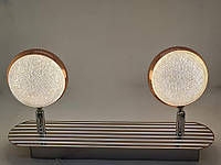 Бра настенный светильник подсветка для зеркал и картин 8W 2 плафона