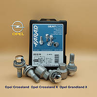 Секретки Opel Crossland, Opel Crossland X, Opel Grandland X Секретные болты М12х1,25х36мм c плоской шайбой