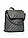 Жіночий рюкзак Sambag Loft QSH графітовий, фото 2