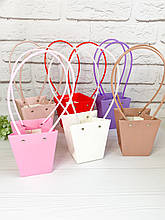 Кашпо сумочка з ручками в асотрименті.