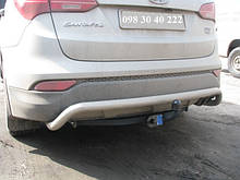 Фаркоп Hyundai Santa FE 2012-2021 (+ електропакет), гак знімається