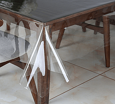 Прозоре покриття для кухонних столів і інших меблів, захисна плівка пвх на стіл