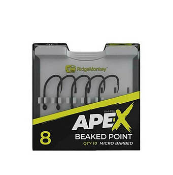 Гачок короповий RidgeMonkey Ape-X Beaked Point Barbed size 8