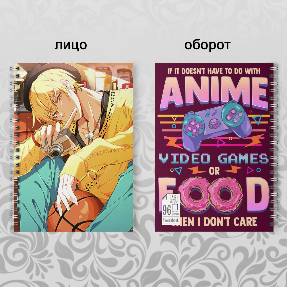 Скетчбук Аніме 96 л Art 03, фото 1