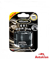 Ароматизатор Aroma Car Gel 50ml - BLACK JACK Автомобильный ароматизатор в салон машины освежитель воздуха для