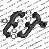 Колектор вихлопний Т-150 СМД-60, лівий/правий, 60-07102.10/60-07101.10, фото 2