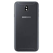 Кришка Samsung J730 Black J7 2017 (SM-J730) сервісний оригінал з розбірки (з потертостями)