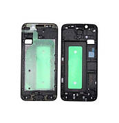 Середня частина корпусу Samsung J7 2017 J730 Black сервісний оригінал з розбірки