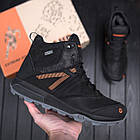 Чоловічі зимові шкіряні черевики MERRELL Black, фото 9
