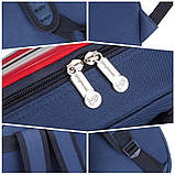 Рюкзак Капітан Америка RESTEQ 28*6*28 см. Дитячий рюкзак Щит Капітана Америки. Круглий рюкзак Captain America Shield Backpack, фото 6