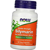 Силімарин NOW Silymarin Milk Thistle Extract 300 mg 50 капс, фото 2