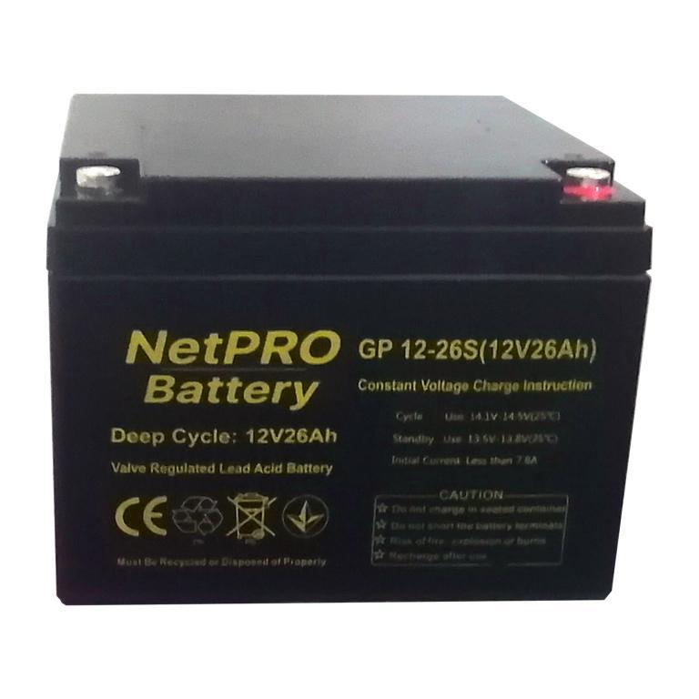 Акумулятор NetPRO GP 12-26S