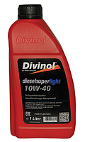 Масло моторное полусинтетическое DIVINOL Diesel Superlight 10w40 1л 190383