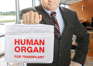 Коробка для ланчу бутербродів пива напоїв Трансплантація людських органів, фото 2