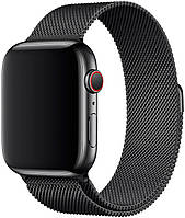 Металический ремешок Apple Milanes Loop for Apple Watch 38/40/41 mm Black (HC)