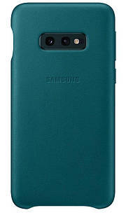 Оригінальний шкіряний Чохол Samsung Leather Cover Green для Samsung Galaxy S10e SM-G970