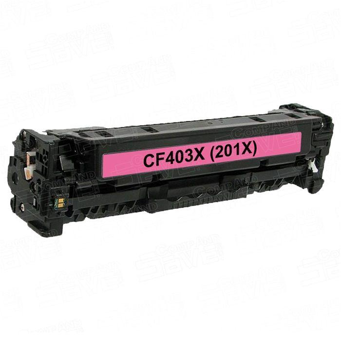 КАРТРИДЖ ОРІГІНАЛЬНИЙ HP 201X (CF403X) MAGENTA АНАЛОГ (CANON 045H) З ЗАПРАВКОЮ