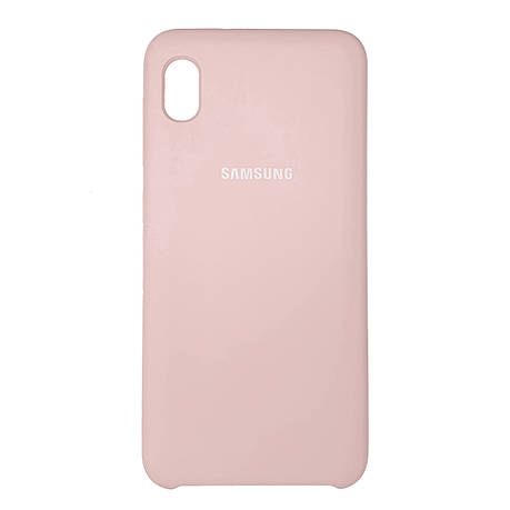 Чохол Silicone Case Premium для Samsung A01 Core / A013 Sand Pink 18, фото 2