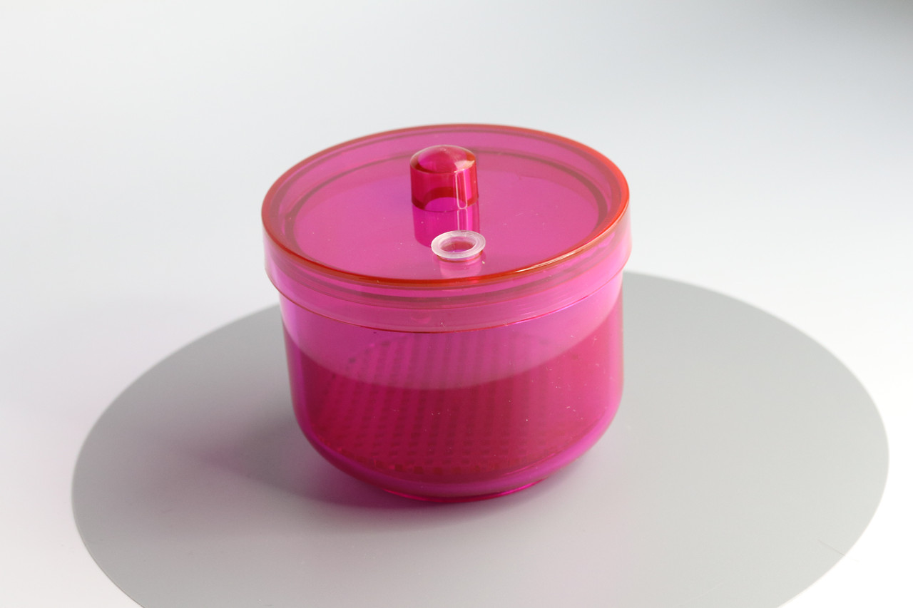 Бокс для замочки борів (рожевий)