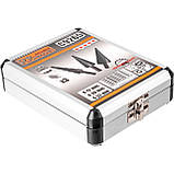 Ступінчасті свердла Richmann набір 3 шт по металу HSS 4-12 мм, 4-20 мм, 4-32 мм (C9265), фото 3