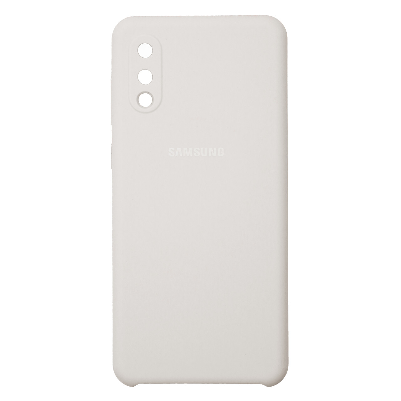 Чохол Silicone Case Premium для Samsung A02 / A022 White 9