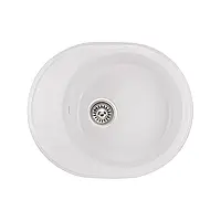 Кухонна мийка Qtap CS 6151 White (QT6151WHI650)