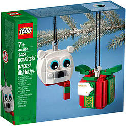 Конструктор Лего LEGO Білий ведмідь і подарункове паковання