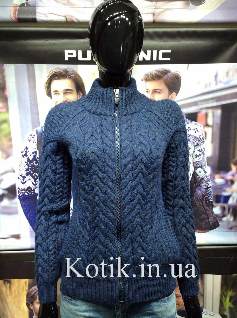 Кофта жіноча Pulltonic  Синя Коса - Хвиля, фото 1