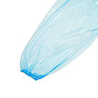 Дощовик пончо Supretto поліетиленовий дорослий, блакитний з капюшоном (Арт. 7114-0001), фото 3