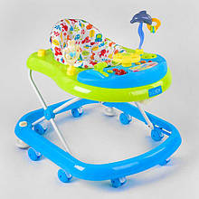 TS-06122 Ходунки дитячі JOY музична панель, пісеньки на рус. язиці, світло, у коробці 59 х 12 х 68 см