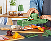 Овочерізка ручна Ernesto Multi-Purpose Grater 5 насадок зелена, фото 7