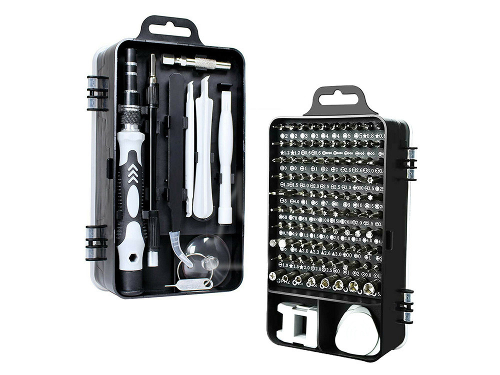 Набір викруток інструменту 115 в 1 біти в комплекті