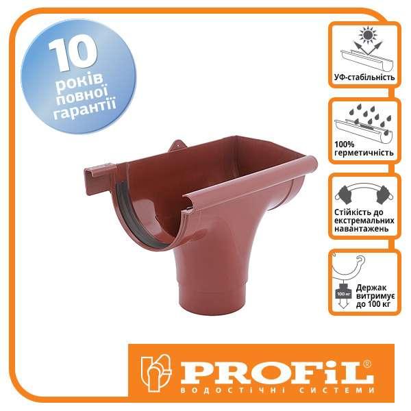 Лійка права Profil 130 Р цегляна