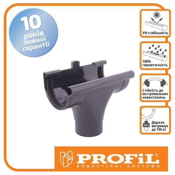 Лійка Profil прохідна 130 графітова