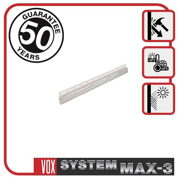 Планка VOX "стартова" S-11 "біла" 3,05 м