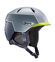 Горнолыжный шлем Bern Weston Peak Helmet Matte Slate Blue And Hyper Green Medium (55-59cm)