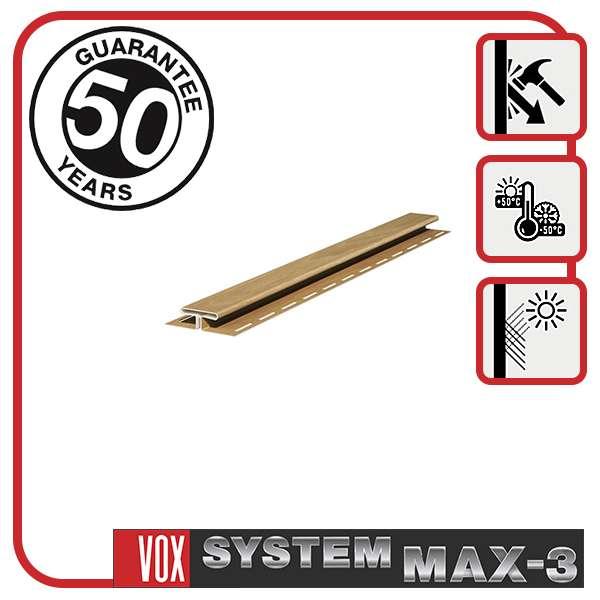 Планка VOX "з'єднання єднувальна" S-18 "золотий дуб" 3,05 м