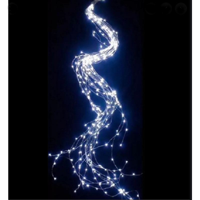 Гірлянда кінський хвіст 2 м, нова гірлянда 200 LED, гірлянда променя роси