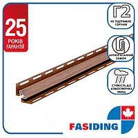 Планка FaSiding Вудхаус "внутрішній кут" "золотий Дуб" SVP-13, 3.05 м