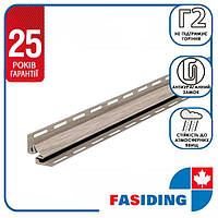 Планка FaSiding WoodHouse "внутрішній кут" "Дуб морений" SVP-13, 3.05м