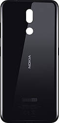 Задня панель корпусу (кришка акумулятора) для Nokia 3.2 Dual Sim (TA-1156), 3/32Gb, оригінал Чорний