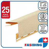 Планка FaSiding "зовнішній кут" "Мімоза" Т-12. 3.05 м