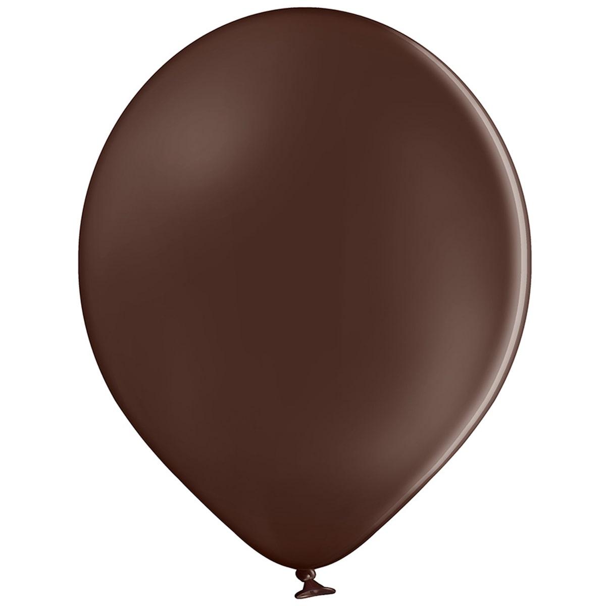 Латексна кулька коричневий какао пастель 85/149/ 10" Belbal Cocoa Brown