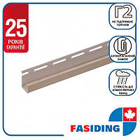 Планка FaSiding "J-trim" "Грецький горіх" Т-15. 3.66 м