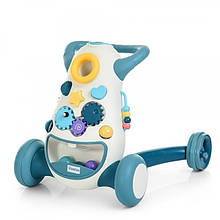 FD-6820-4 Ходунки-штовхач для дітей муз, освітлення, тріскачка, аркі 3 шт.,сортер, ш55-г48-в44см FD-6820-4